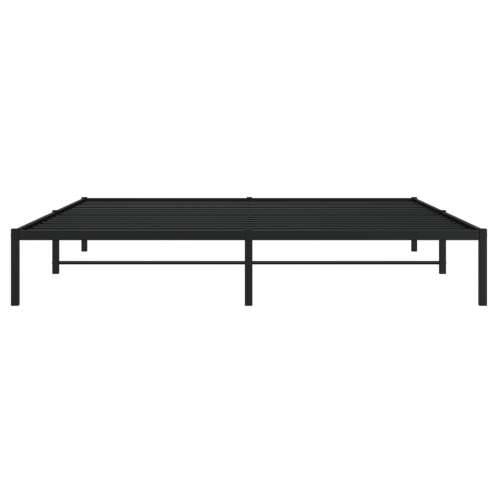 Metalni okvir za krevet crni 193x203 cm - Crna 193 x 203 cm Cijena
