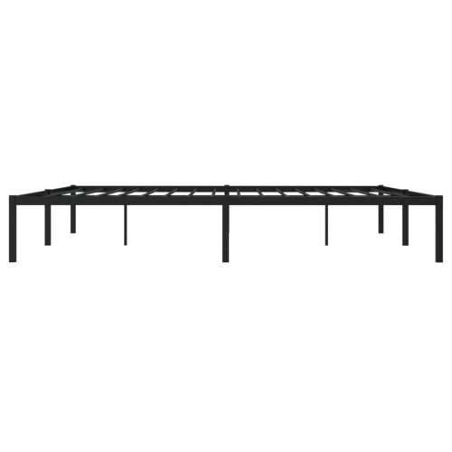 Metalni okvir za krevet crni 193x203 cm - Crna 193 x 203 cm Cijena