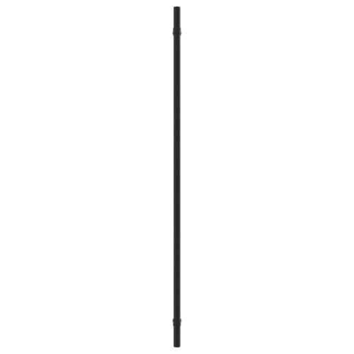 Ručke za ormarić 10 kom crne 480 mm od nehrđajućeg čelika - Crna 480 mm 10 Cijena