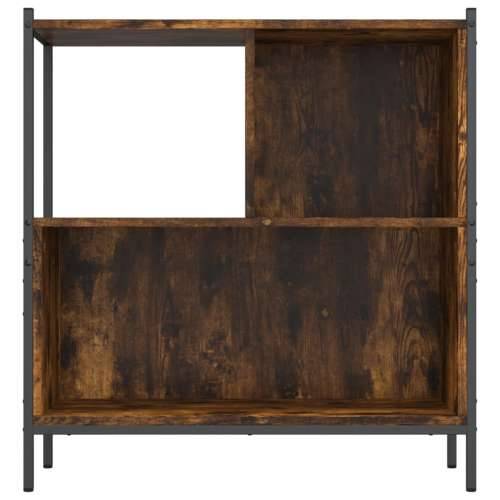 Regal za knjige boja hrasta 72x28x77,5 cm od konstruiranog drva - Dimljeni hrast 1 77.5 cm Cijena