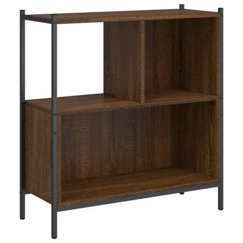Regal za knjige boja hrasta 72x28x77,5 cm od konstruiranog drva - Smeđi hrast 1 77.5 cm Cijena