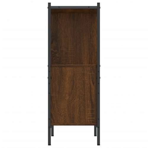 Regal za knjige boja hrasta 72x28x77,5 cm od konstruiranog drva - Smeđi hrast 1 77.5 cm Cijena