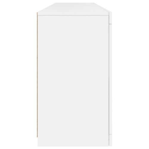 Komoda s LED svjetlima bijela 164 x 37 x 67 cm - Bijela 1 Cijena