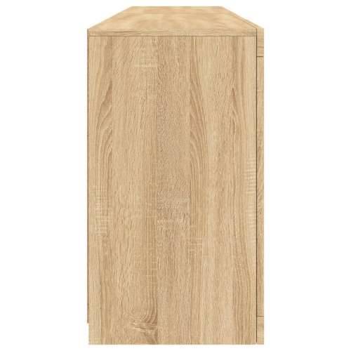Komoda s LED svjetlima boja hrasta sonome 164 x 37 x 67 cm - sonoma hrast 1 Cijena
