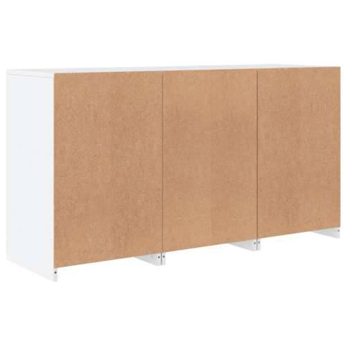 Komoda s LED svjetlima bijela 123 x 37 x 67 cm - Bijela 1 Cijena