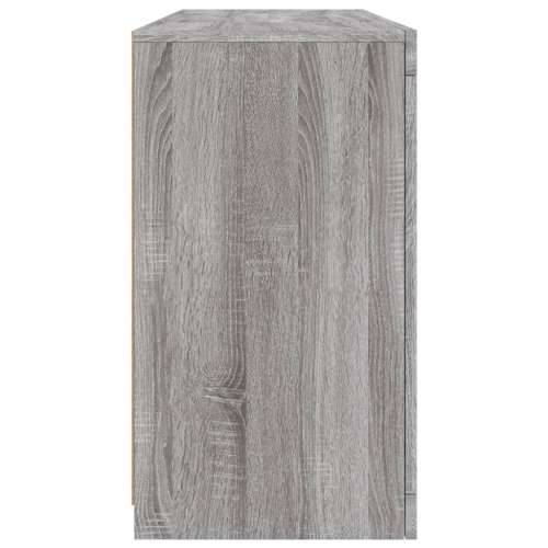 Komoda s LED svjetlima boja sivog hrasta 142,5x37x67 cm - Sivi hrast sonoma 1 Cijena