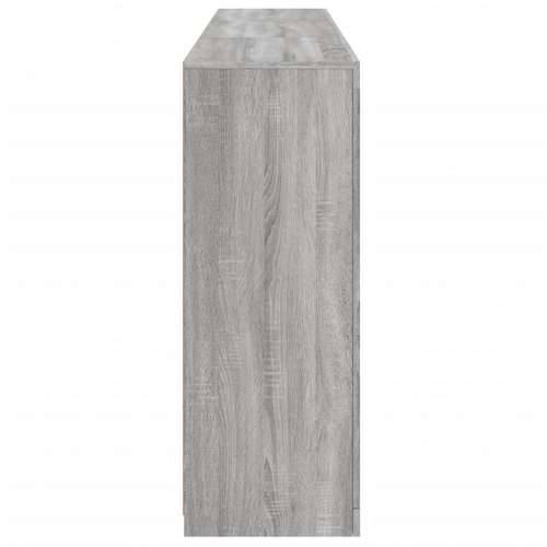 Komoda s LED svjetlima boja sivog hrasta 181,5x37x100 cm - Sivi hrast sonoma 1 Cijena