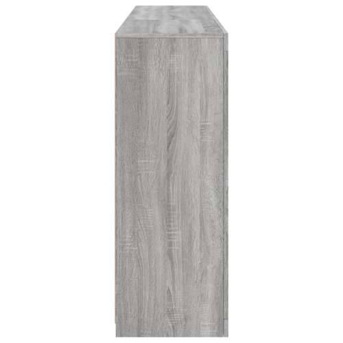 Komoda s LED svjetlima boja sivog hrasta 162x37x100 cm - Sivi hrast sonoma 1 Cijena