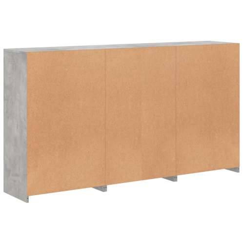 Komoda s LED svjetlima siva boja betona 181,5x37x100 cm - Beton siva 1 Cijena