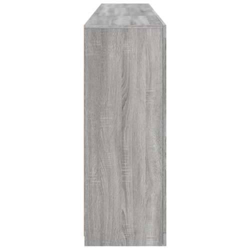 Komoda s LED svjetlima boja sivog hrasta 202x37x100 cm - Sivi hrast sonoma 1 Cijena