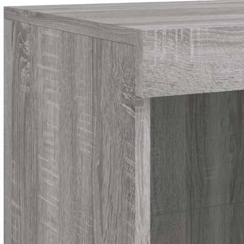 Komoda s LED svjetlima boja sivog hrasta 202x37x100 cm - Sivi hrast sonoma 1 Cijena