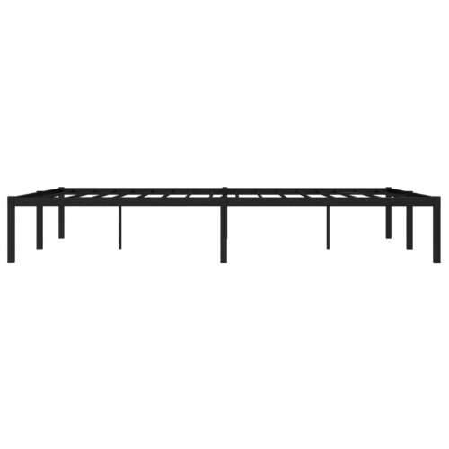 Metalni okvir za krevet crni 150x200 cm - Crna 150 x 200 cm Cijena