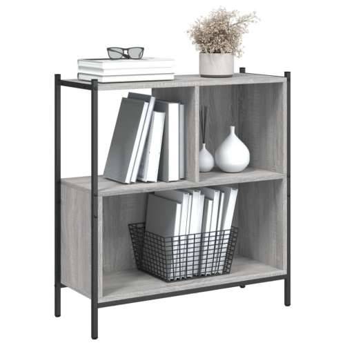 Regal za knjige boja hrasta 72x28x77,5 cm konstruirano drvo - Sivi hrast sonoma 1 77.5 cm Cijena