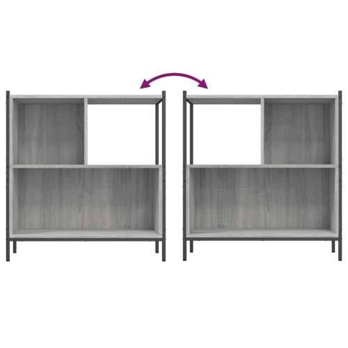 Regal za knjige boja hrasta 72x28x77,5 cm konstruirano drvo - Sivi hrast sonoma 1 77.5 cm Cijena