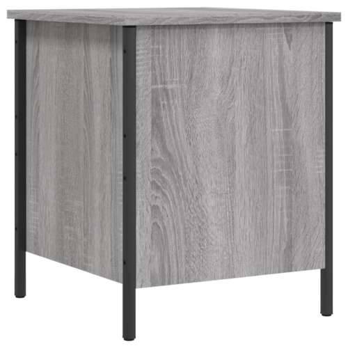 Klupa za pohranu siva boja hrasta 40x42,5x50 cm drvena - Sivi hrast sonoma 40 x 42.5 x 50 cm Cijena