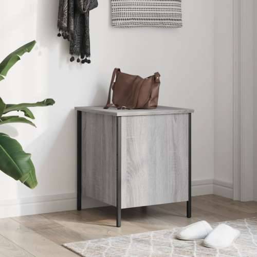 Klupa za pohranu siva boja hrasta 40x42,5x50 cm drvena - Sivi hrast sonoma 40 x 42.5 x 50 cm Cijena