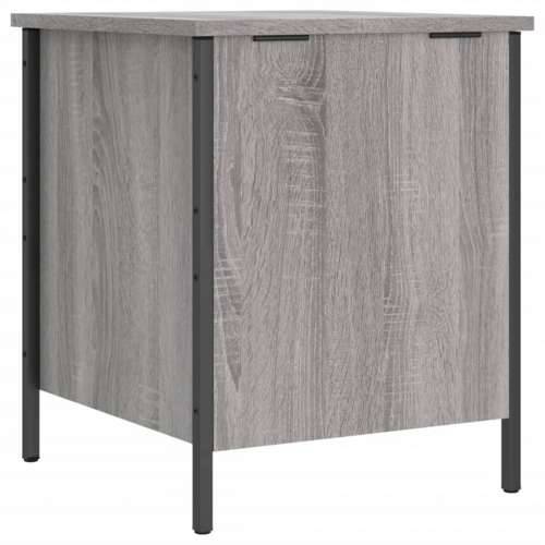 Klupa za pohranu siva boja hrasta 40x42,5x50 cm drvena - Sivi hrast sonoma 40 x 42.5 x 50 cm Cijena