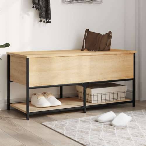 Klupa za pohranu boja hrasta 100x42,5x47 cm konstruirano drvo - sonoma hrast 100 x 42.5 x 47 cm Cijena