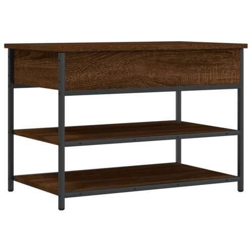 Klupa za cipele smeđa boja hrasta 70x42,5x50 cm drvene - Smeđi hrast 70 x 42.5 x 50 cm Cijena