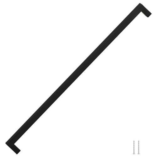 Ručke za ormarić 5 kom crne 480 mm od nehrđajućeg čelika - Crna 480 mm 5 Cijena