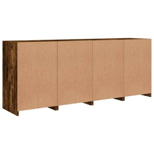 Komoda s LED svjetlima boja dimljenog hrasta 164 x 37x 67 cm - Dimljeni hrast 1 Cijena