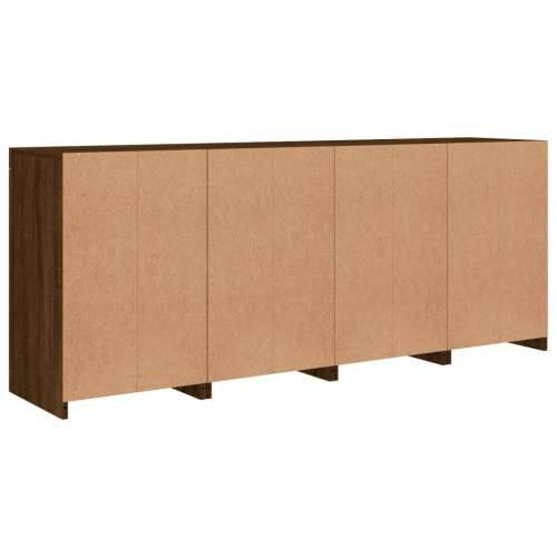 Komoda s LED svjetlima smeđa boja hrasta 164 x 37x 67 cm - Smeđi hrast 1 Cijena