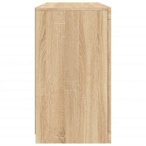 Komoda s LED svjetlima boja hrasta sonome 123x37x67 cm - sonoma hrast 1 Cijena