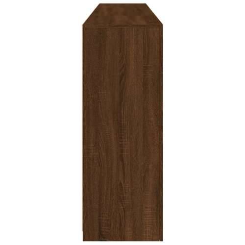 Komoda s LED svjetlima boja smeđeg hrasta 202x37x100 cm - Smeđi hrast 1 Cijena