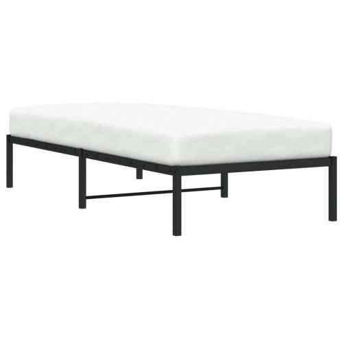 Metalni okvir za krevet crni 90 x 190 cm - Crna 90 x 190 cm Cijena