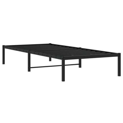 Metalni okvir za krevet crni 90 x 190 cm - Crna 90 x 190 cm Cijena