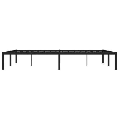 Metalni okvir za krevet crni 160x200 cm - Crna 160 x 200 cm Cijena