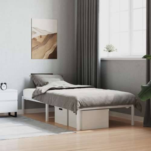 Metalni okvir za krevet bijeli 90x200 cm - Bijela 90 x 200 cm Cijena