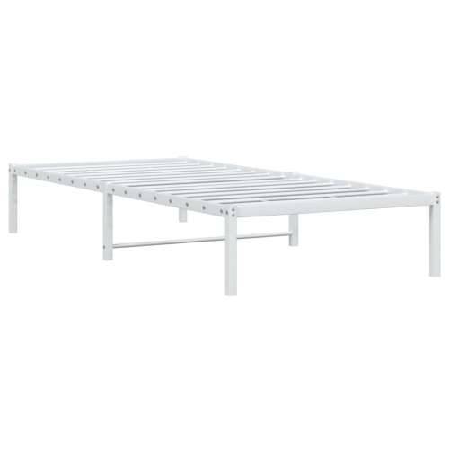 Metalni okvir za krevet bijeli 90x200 cm - Bijela 90 x 200 cm Cijena