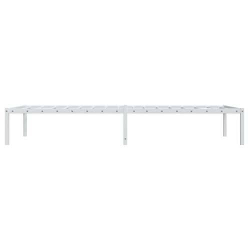 Metalni okvir za krevet bijeli 90x200 cm - Bijela 90 x 200 cm Cijena