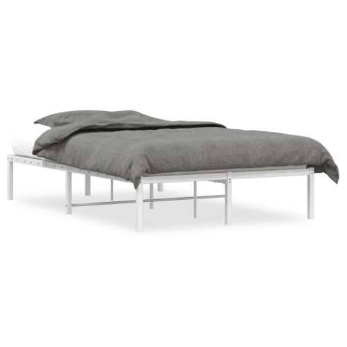 Metalni okvir za krevet bijeli 120 x 190 cm - Bijela 120 x 190 cm Cijena
