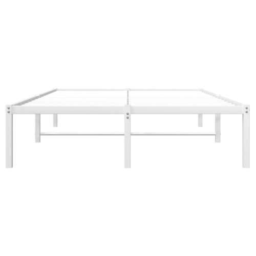 Metalni okvir za krevet bijeli 120 x 190 cm - Bijela 120 x 190 cm Cijena