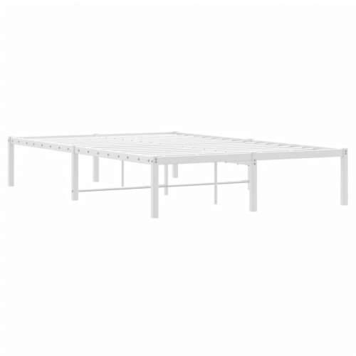 Metalni okvir za krevet bijeli 120 x 190 cm - Bijela 120 x 190 cm Cijena