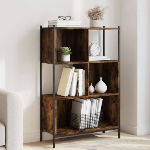 Regal za knjige boja hrasta 72x28x109 cm od konstruiranog drva - Dimljeni hrast 1 109 cm Cijena