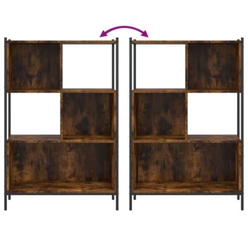 Regal za knjige boja hrasta 72x28x109 cm od konstruiranog drva - Dimljeni hrast 1 109 cm Cijena