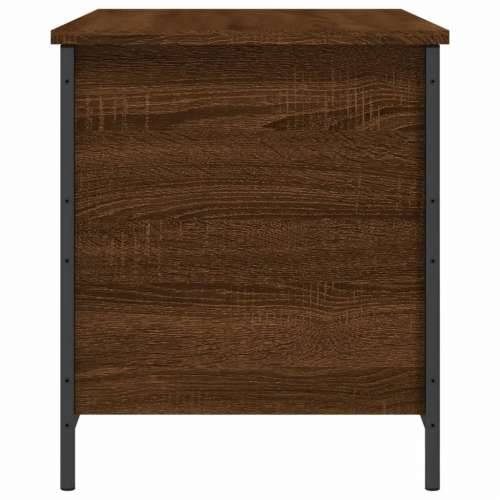 Klupa za pohranu boja smeđeg hrasta 80x42,5x50 cm drvena Smeđi hrast 80 x 42.5 x 50 cm Cijena