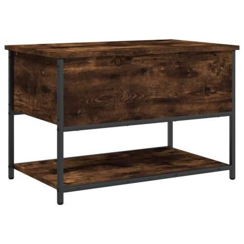 Klupa za pohranu boja hrasta 70x42,5x47cm od konstruiranog drva - Dimljeni hrast 70 x 42.5 x 47 cm Cijena