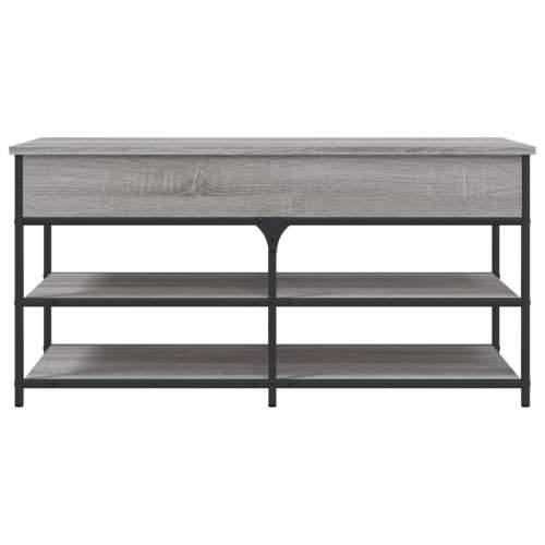 Klupa za cipele siva boja hrasta 100x42,5x50 cm drvena Sivi hrast sonoma 100 x 42.5 x 50 cm Cijena