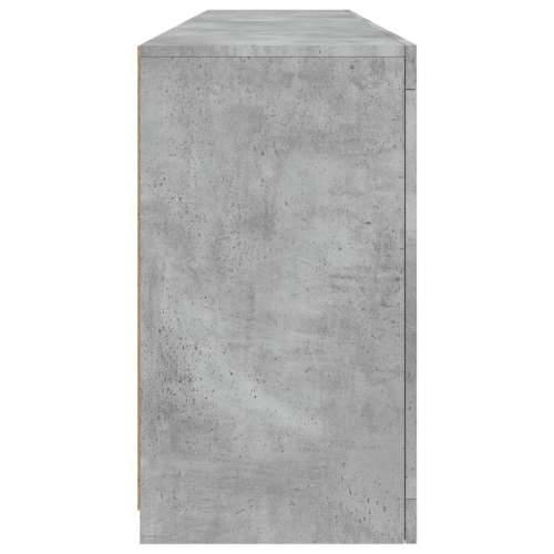 Komoda s LED svjetlima siva boja betona 164 x 37 x 67 cm - Beton siva 1 Cijena