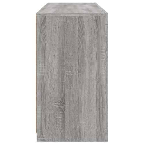 Komoda s LED svjetlima boja sivog hrasta 123x37x67 cm - Sivi hrast sonoma 1 Cijena