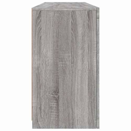 Komoda s LED svjetlima boja sivog hrasta 163x37x67 cm - Sivi hrast sonoma 1 Cijena