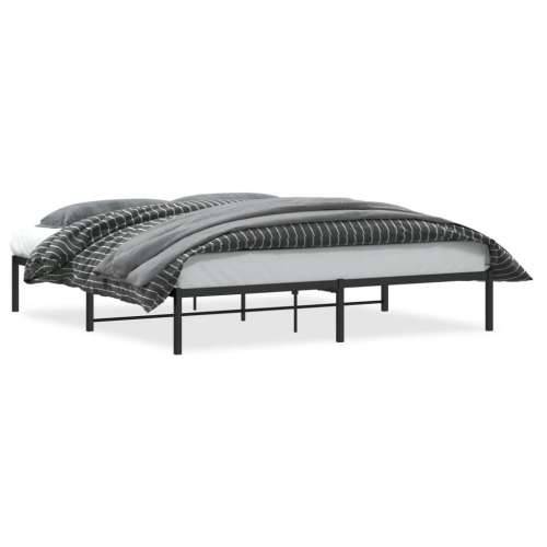 Metalni okvir za krevet crni 180x200 cm - Crna 180 x 200 cm Cijena