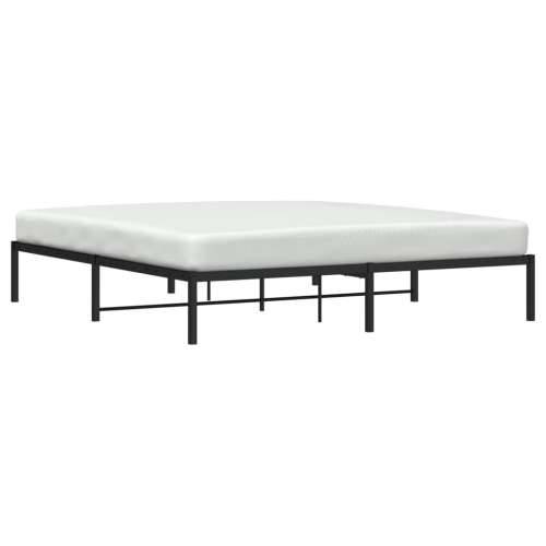 Metalni okvir za krevet crni 180x200 cm - Crna 180 x 200 cm Cijena