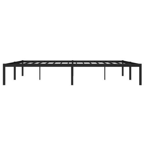 Metalni okvir za krevet crni 180x200 cm - Crna 180 x 200 cm Cijena