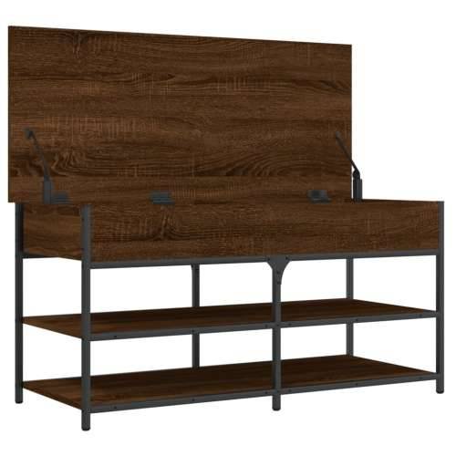 Klupa za cipele smeđa boja hrasta 100x42,5x50 cm drvena - Smeđi hrast 100 x 42.5 x 50 cm Cijena