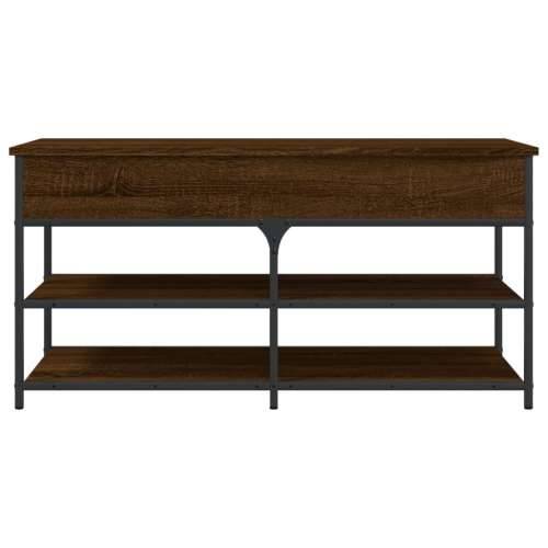 Klupa za cipele smeđa boja hrasta 100x42,5x50 cm drvena - Smeđi hrast 100 x 42.5 x 50 cm Cijena